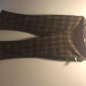 Women’s plaid pants